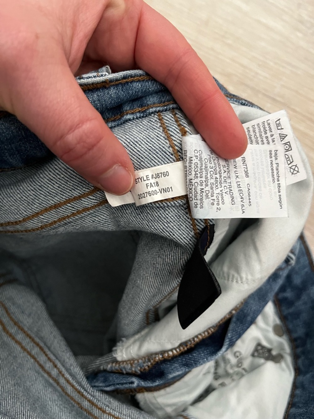 Madewell Women’s Cali Demi-Boot Jeans in Comfort Stretch Eco Edition - Size 27P - Picture 7 of 9